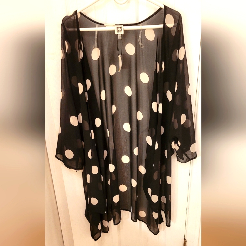 Anne Klein Sheer Cape